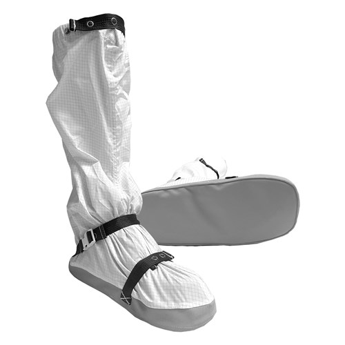 Transforming Technology TX40BEWH02 TX4000 ESD Cleanroom Apparel - ESD Soft Sole Boot - White -  S