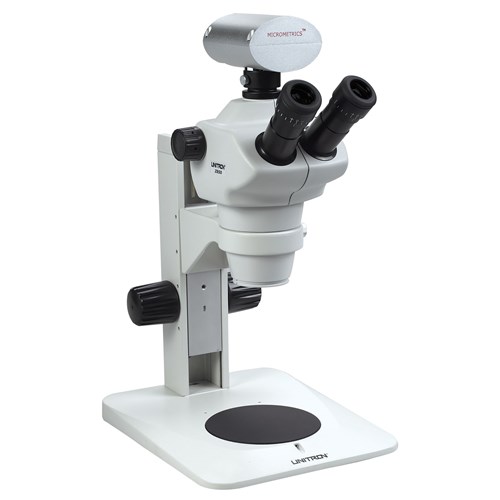 Unitron 13130 - Z850 Series Trinocular Zoom Stereo Microscope - Plain Focusing Stand