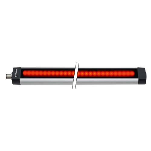 Waldmann USM409000-001 MACH LED PLUS.40 Machine Light - MFA - Red - 20-28V DC - 5000K - wide beam - 5W (7.4")