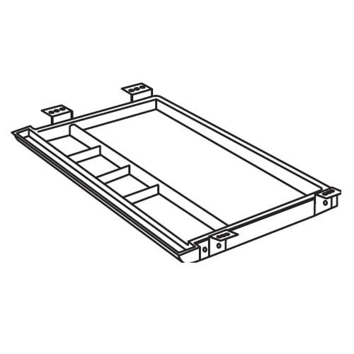 Workrite Ergonomics KD-75 - Center Drawer Solution - 21.5" x 2" x 16"