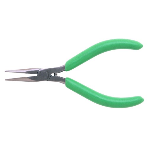 Xcelite LN54VN - 5" Diagonal Thin Long Nose Pliers w/Green Cushion Grips