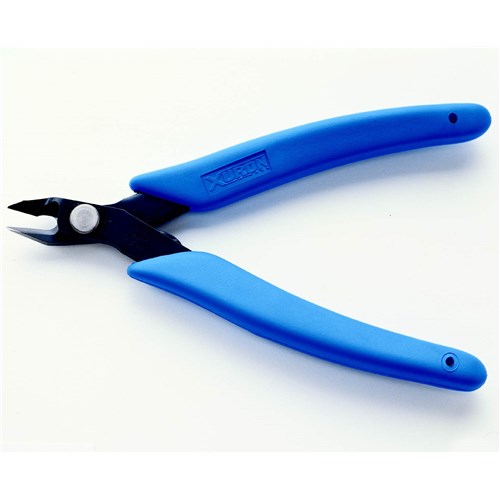 Xuron 9250ETAS - Extra Tapered Head Micro-Shear® Flush Cutter w/Static Control Grips - Flush - 4.9"