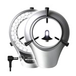 Unitron 15875 LED ring light with vertical LED - 54 LEDs - 8000K color temp - 61mm I.D. - variable intensity - AC adapter