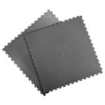 Statguard Flooring 6903 Modular Conductive Interlocking Floor Tile - Flat - Dark Gray - 23.75" x 23.75" - 10/ BX