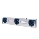 Transforming Technologies BFN803LED - BFN803 Three Fan Overhead Ionizer w/LED Task Light - 2' x 4' Coverage Area