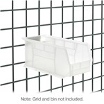 InterMetro Industries DD3722A Single Bin Holder for SmartWall Shelving Grids