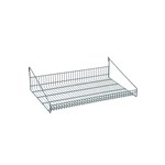 InterMetro Industries GS1830K3 SmartWall Grid Shelf with Retaining Ledge - Metroseal Green Epoxy - 18" x 30"