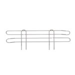 InterMetro Industries L18N-4C Super Erecta 4" High Stackable Ledge for Wire Shelving - Chrome - 18"