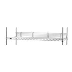 InterMetro Industries L48N-4C Super Erecta 4" High Stackable Ledge for Wire Shelving - Chrome - 48"