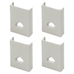 InterMetro Industries MQ9985 MetroMax Q Industrial Plastic Shelving Wedges - Bag of 4