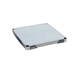 InterMetro Industries MX2424F MX2424F Plastic Industrial Shelf with Solid Mat - 24" x 24"