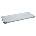 InterMetro Industries MX2460F MX2460F Plastic Industrial Shelf with Solid Mat - 24" x 60"