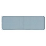 InterMetro Industries MX2472F MX2472F Plastic Industrial Shelf with Solid Mat - 24" x 72"