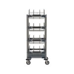 InterMetro Industries MXIV1 MXIV1 IV Transport/Storage Sloped Basket Cart - 24" x 24"