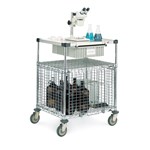 InterMetro Industries SECMLAB Super Erecta Lab Security Cart